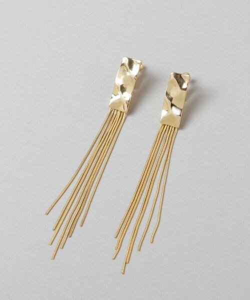 HARE（ハレ）の「チェーンフリンジイヤリング（アクセサリー・レディース・シルバー10/ゴールド60・FREE）」の11枚目の写真