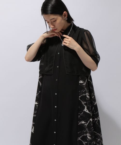 HARE（ハレ）の「シアーガラキリカエワンピース（）」 - WEAR