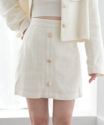 Heather（ヘザー）の「ツイードミニスカート（スカート）」