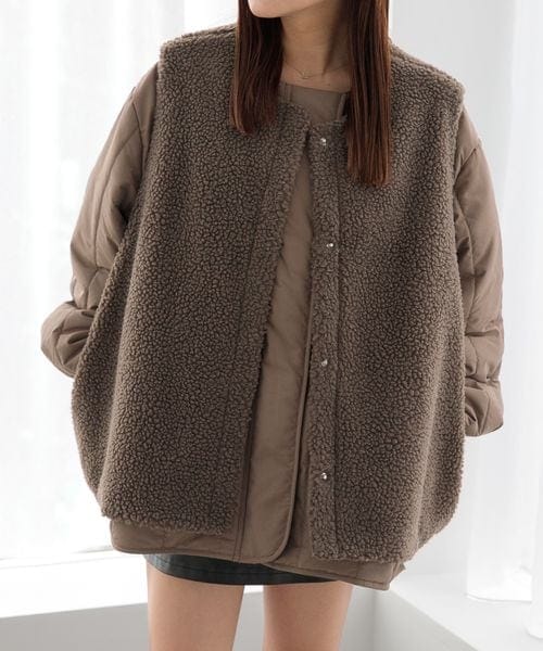 Heather（ヘザー）の「エアサーマル/2WAYブルゾン（）」 - WEAR