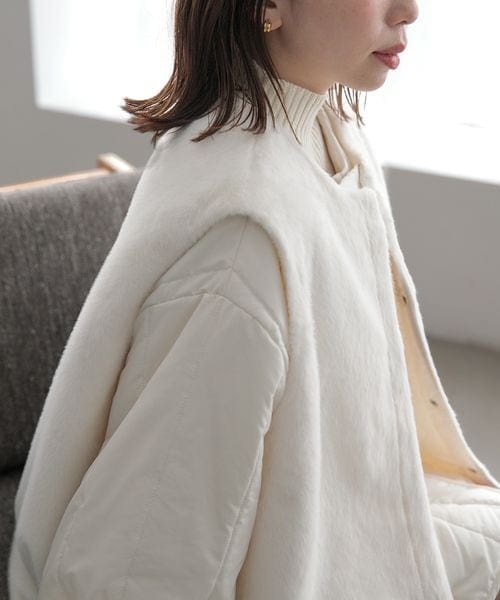 Heather（ヘザー）の「エアサーマル/2WAYブルゾン（）」 - WEAR