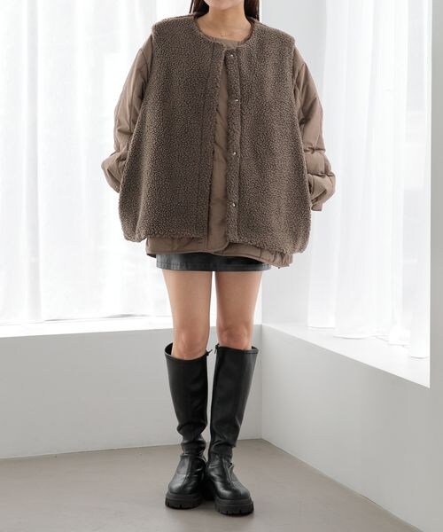 Heather（ヘザー）の「エアサーマル/2WAYブルゾン（）」 - WEAR