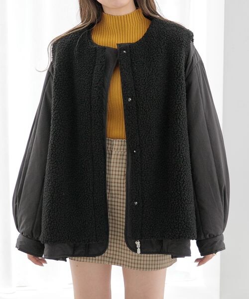 Heather（ヘザー）の「エアサーマル/2WAYブルゾン（）」 - WEAR