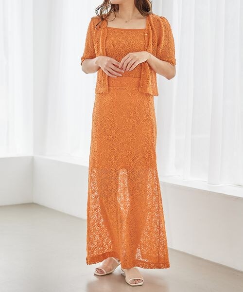 Heather（ヘザー）の「ストレッチレースキャミ（）」 - WEAR