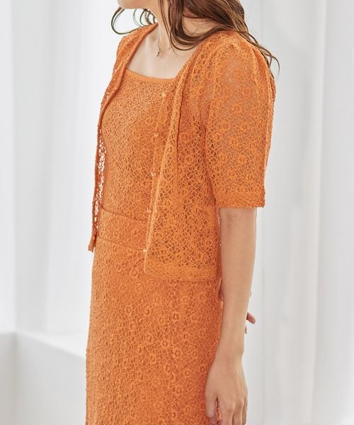 Heather（ヘザー）の「ストレッチレースキャミ（）」 - WEAR