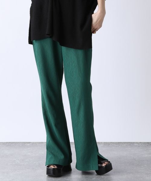 JEANASIS 【完売品】サマープリーツジャガードセットアップ