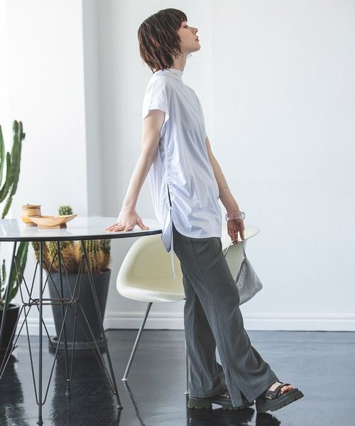 JEANASIS 【完売品】サマープリーツジャガードセットアップ JEANASIS 【完売品】サマープリーツジャガードセットアップ
