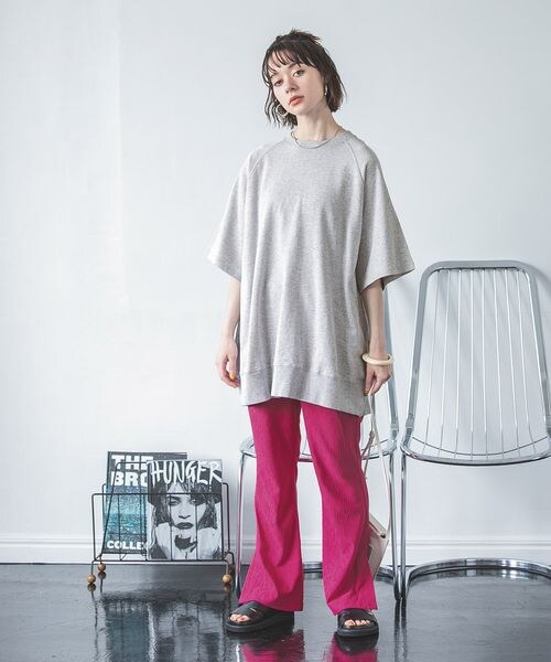 JEANASIS 【完売品】サマープリーツジャガードセットアップ