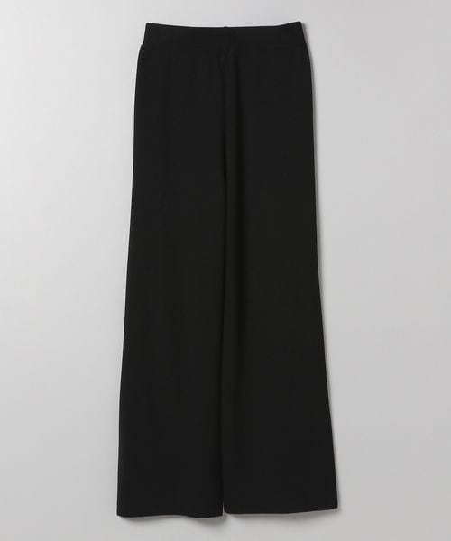 JEANASIS（ジーナシス）の「ドライタッチニットフレアパンツパンツ（パンツ・レディース・ブラック(09)/ベージュ系その他(51)/ブラウン系その他(56)/ブラウン(58)/グリーン(76)・FREE）」の6枚目の写真