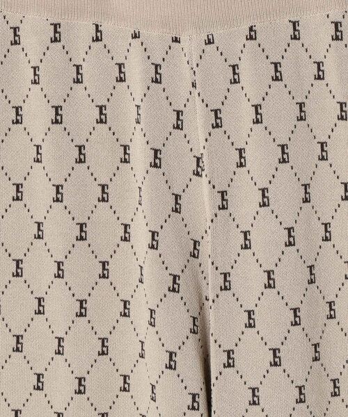 JEANASIS（ジーナシス）の「ドライタッチニットフレアパンツパンツ（パンツ・レディース・ブラック(09)/ベージュ系その他(51)/ブラウン系その他(56)/ブラウン(58)/グリーン(76)・FREE）」の11枚目の写真