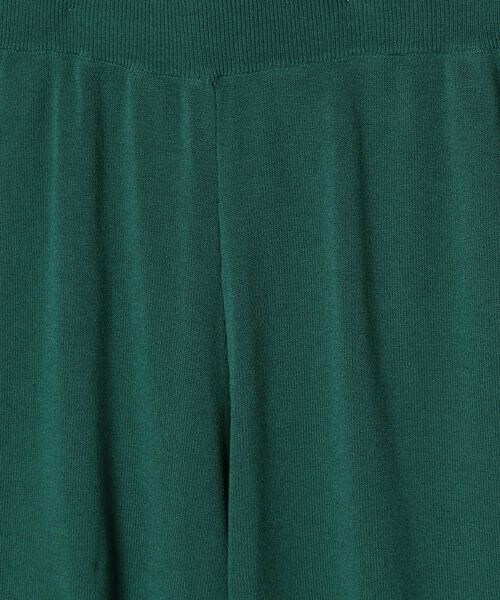 JEANASIS（ジーナシス）の「ドライタッチニットフレアパンツパンツ（パンツ・レディース・ブラック(09)/ベージュ系その他(51)/ブラウン系その他(56)/ブラウン(58)/グリーン(76)・FREE）」の14枚目の写真