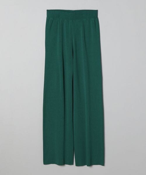 JEANASIS（ジーナシス）の「ドライタッチニットフレアパンツパンツ（パンツ・レディース・ブラック(09)/ベージュ系その他(51)/ブラウン系その他(56)/ブラウン(58)/グリーン(76)・FREE）」の5枚目の写真