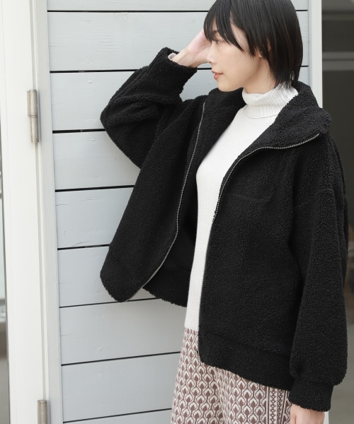 LAKOLE（ラコレ）の「カールボアBIGカラーブルゾン（）」 - WEAR