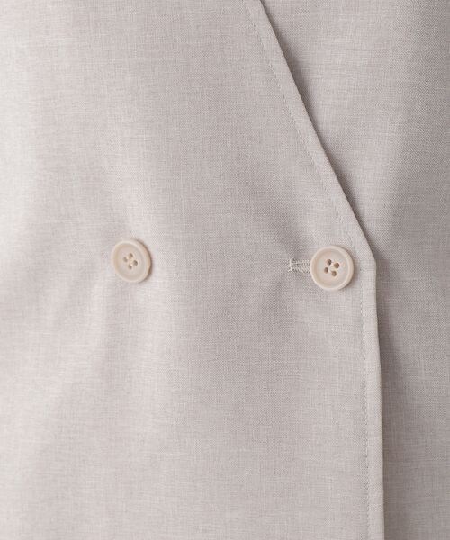 LEPSIM（レプシィム）の「リネンライク2WAYジレ（トップス・レディース・【NEW】ブラック09/グレージュ13/ブラウン58・FREE SIZE）」の22枚目の写真