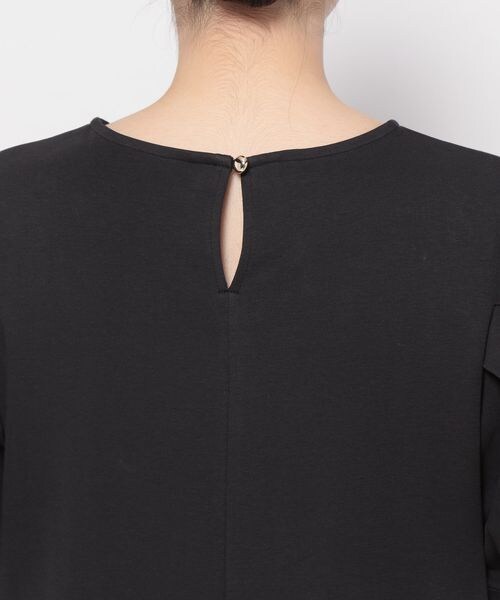 LEPSIM(レプシィム)の「ソデタックパフスリーブロングワンピース(ワンピース/ドレス・レディース・ブラック09/キャメル55/ブルー82・M/L)」の16枚目の写真