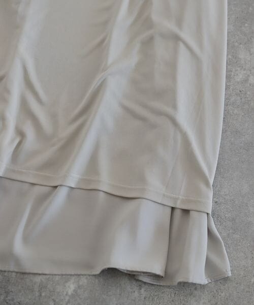 LEPSIM（レプシィム）の「セミナローロングスカート（スカート・レディース・ブラック09/グレージュ13/ブラウン58・FREE SIZE/FREE TALL）」の17枚目の写真