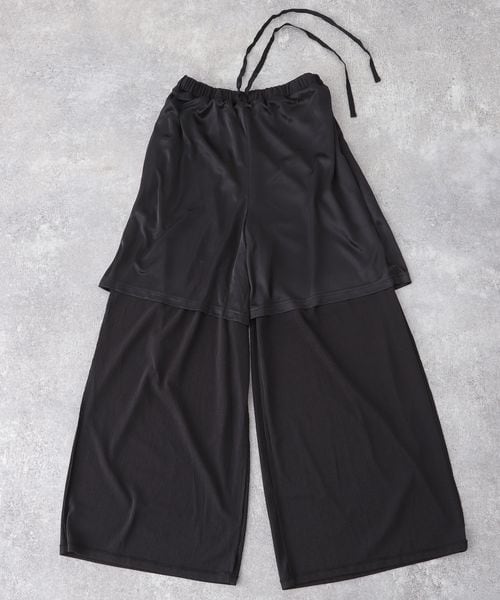 LEPSIM（レプシィム）の「ヨウリュウイージーパンツ（パンツ・レディース・ブラック09/グレージュ13/【NEW】ピンク35/グリーン72・M/L）」の16枚目の写真