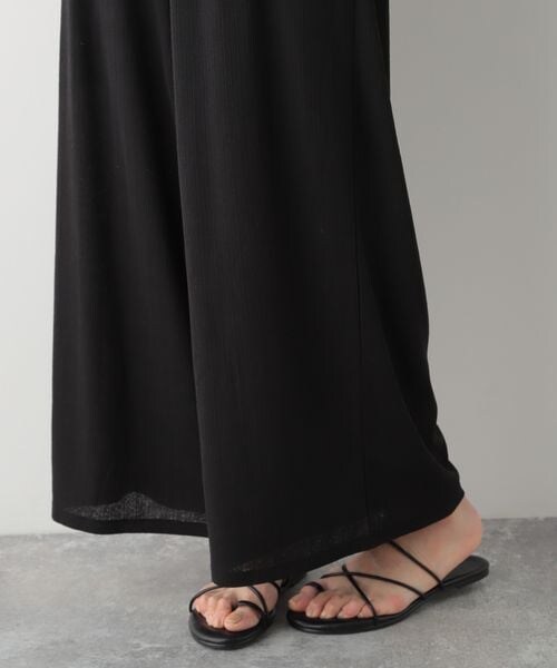 LEPSIM（レプシィム）の「ヨウリュウイージーパンツ（パンツ・レディース・ブラック09/グレージュ13/【NEW】ピンク35/グリーン72・M/L）」の14枚目の写真