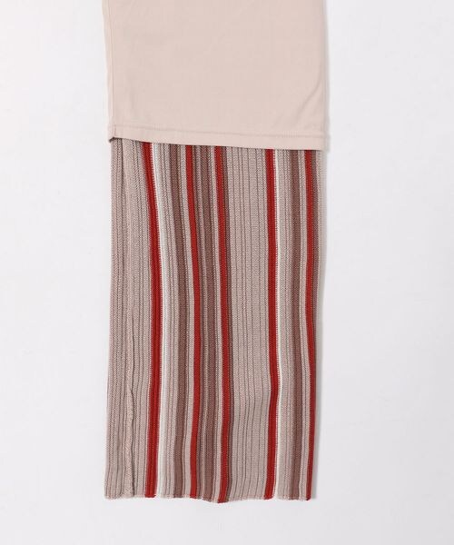 LEPSIM(レプシィム)の「12ゲージマルチストライプパンツ(パンツ・レディース・グレージュ13/ブラウン58・FREE SIZE)」の16枚目の写真