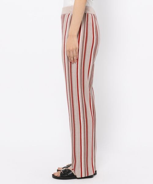 LEPSIM(レプシィム)の「12ゲージマルチストライプパンツ(パンツ・レディース・グレージュ13/ブラウン58・FREE SIZE)」の12枚目の写真