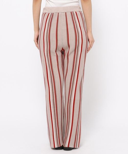 LEPSIM(レプシィム)の「12ゲージマルチストライプパンツ(パンツ・レディース・グレージュ13/ブラウン58・FREE SIZE)」の13枚目の写真