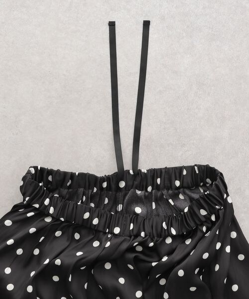 LEPSIM(レプシィム)の「アソートスカーチョ(パンツ・レディース・ブラック×ドット09/ベージュ×ドット52/ブルー×ストライプ83・FREE SIZE)」の14枚目の写真