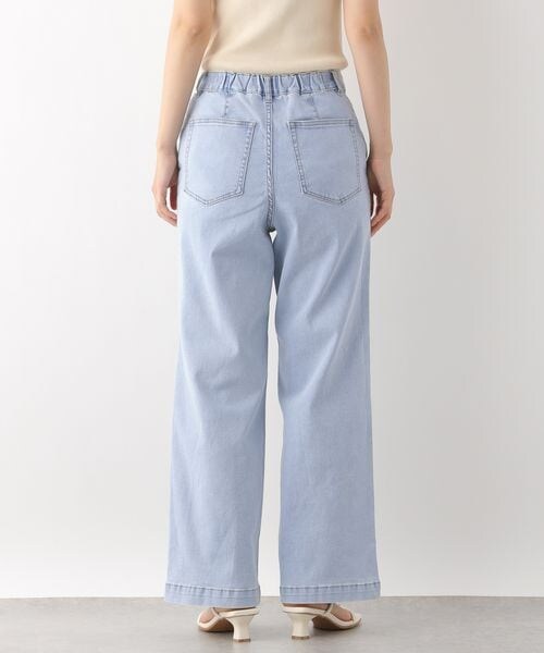LEPSIM(レプシィム)の「ソフトバギーパンツ2(パンツ・レディース・グレージュ13/ブルー85・M/L)」の9枚目の写真