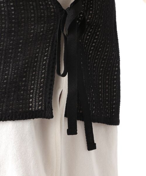 LEPSIM（レプシィム）の「メッシュ2ピースセットカットソー（トップス・レディース・ブラック09/グレージュ13・FREE SIZE）」の10枚目の写真