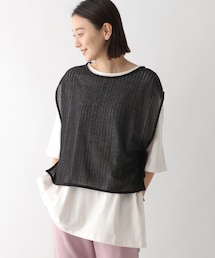 LEPSIM | メッシュ2ピースセットカットソー(トップス)