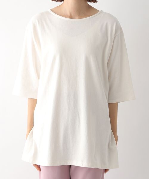 LEPSIM（レプシィム）の「メッシュ2ピースセットカットソー（トップス・レディース・ブラック09/グレージュ13・FREE SIZE）」の12枚目の写真