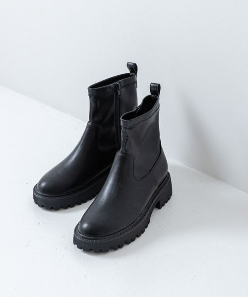 レプシィム　ライト厚底ロングブーツ　Lサイズ　ブラック LEPSIM（レプシィム）の「ライト厚底ロングブーツ（）」 - WEAR