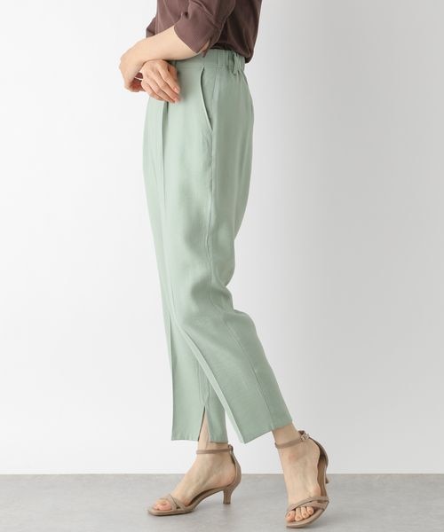 LEPSIM(レプシィム)の「スリットテーパードパンツ(パンツ・レディース・ブラック09/グレージュ51/グリーン75・M/L)」の3枚目の写真
