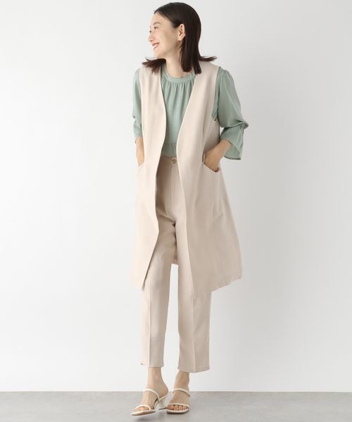 LEPSIM(レプシィム)の「スリットテーパードパンツ(パンツ・レディース・ブラック09/グレージュ51/グリーン75・M/L)」の6枚目の写真