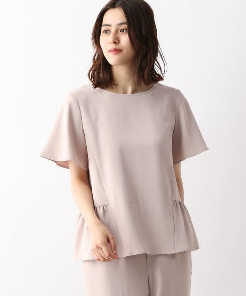 LEPSIM（レプシィム）の「フレアブラウスセットパンツ（フォーマルスーツ/小物・レディース・ブラック09/グレージュ13・M/L）」の5枚目の写真