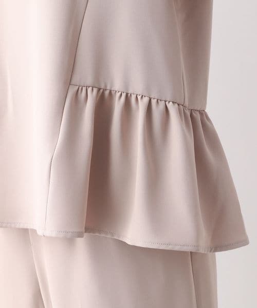 LEPSIM（レプシィム）の「フレアブラウスセットパンツ（フォーマルスーツ/小物・レディース・ブラック09/グレージュ13・M/L）」の12枚目の写真