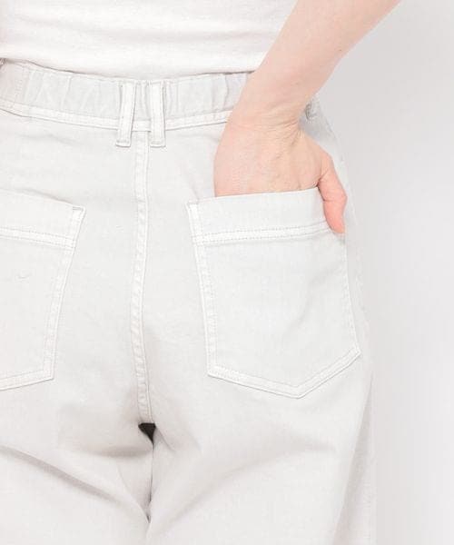 LEPSIM（レプシィム）の「セイヒンゾメストレートパンツ（パンツ・レディース・ホワイト05/カーキ78・M/L）」の11枚目の写真