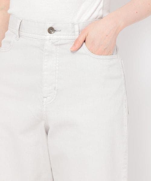 LEPSIM（レプシィム）の「セイヒンゾメストレートパンツ（パンツ・レディース・ホワイト05/カーキ78・M/L）」の9枚目の写真