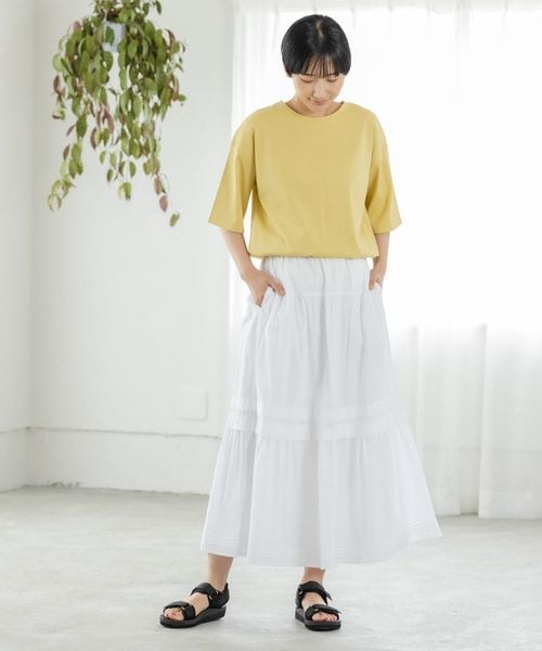 LEPSIM（レプシィム）の「キリカエギャザーボイルスカート