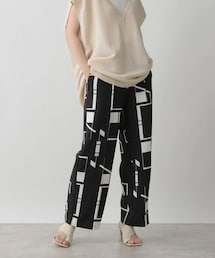 LOWRYS FARM | ジオメトリックイージーパンツ(パンツ)