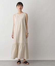 LOWRYS FARM | ティアードワンピースノースリーブ(ワンピース/ドレス)