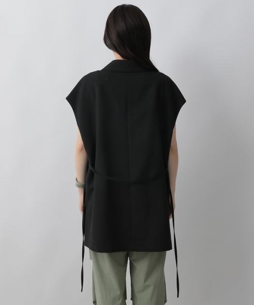 LOWRYS FARM（ローリーズファーム）の「アムンゼンベルトベスト２（ジャケット/アウター・レディース・アイボリー08/ブラック09/ブラウン・F）」の10枚目の写真