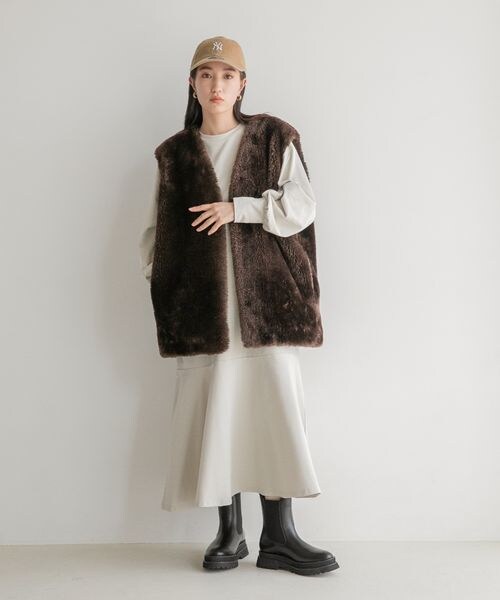 LOWRYS FARM（ローリーズファーム）の「９ＴＷＥＮＴＹＣＡＰ（帽子・レディース・ブラック09/ブラック10/ベージュ52/ブルー85・FREE）」の9枚目の写真