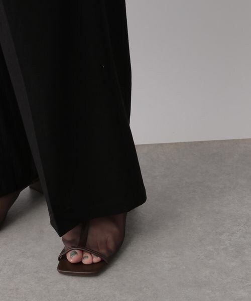 LOWRYS FARM(ローリーズファーム)の「アサコンイージーパンツ(パンツ・レディース・アイボリー08/ブラック09/レッド35/ブラウン58・F)」の17枚目の写真