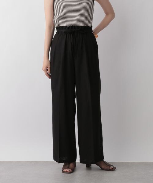 LOWRYS FARM(ローリーズファーム)の「アサコンイージーパンツ(パンツ・レディース・アイボリー08/ブラック09/レッド35/ブラウン58・F)」の11枚目の写真