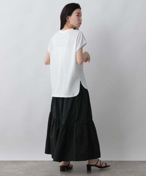 LOWRYS FARM（ローリーズファーム）の「アシメティアードスカート（スカート・レディース・アイボリー08/ブラック09/カーキ78・F）」の8枚目の写真