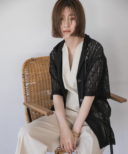 Liヘンケイネックサロペット