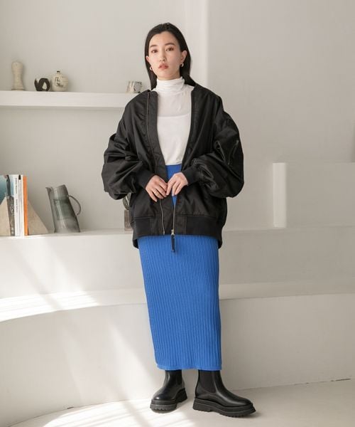 LOWRYS FARM（ローリーズファーム）の「タンクソールブーツ（シューズ・レディース・サイドゴアブラック09/ZIP19/サイドゴアブラウン58・M(23-23.5)/L(24-24.5)）」の4枚目の写真