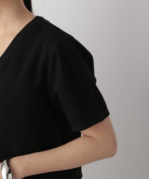 LOWRYS FARM（ローリーズファーム）の「カットキャミ＊カーディガン２Ｐワンピース（ワンピース/ドレス・レディース・アイボリー08/ブラック09・F）」の11枚目の写真