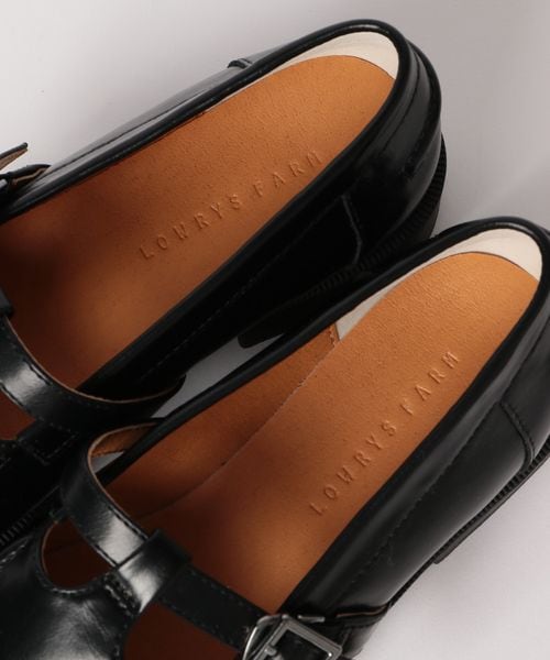 LOWRYS FARM（ローリーズファーム）の「Ｔストラップシューズ（シューズ・レディース・ブラック09/ダークブラウン58・M(23-23.5)/L(24-24.5)）」の21枚目の写真