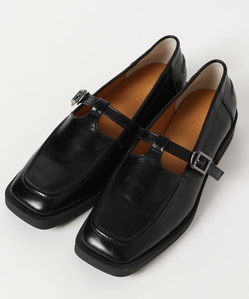 LOWRYS FARM（ローリーズファーム）の「Ｔストラップシューズ（シューズ・レディース・ブラック09/ダークブラウン58・M(23-23.5)/L(24-24.5)）」の5枚目の写真